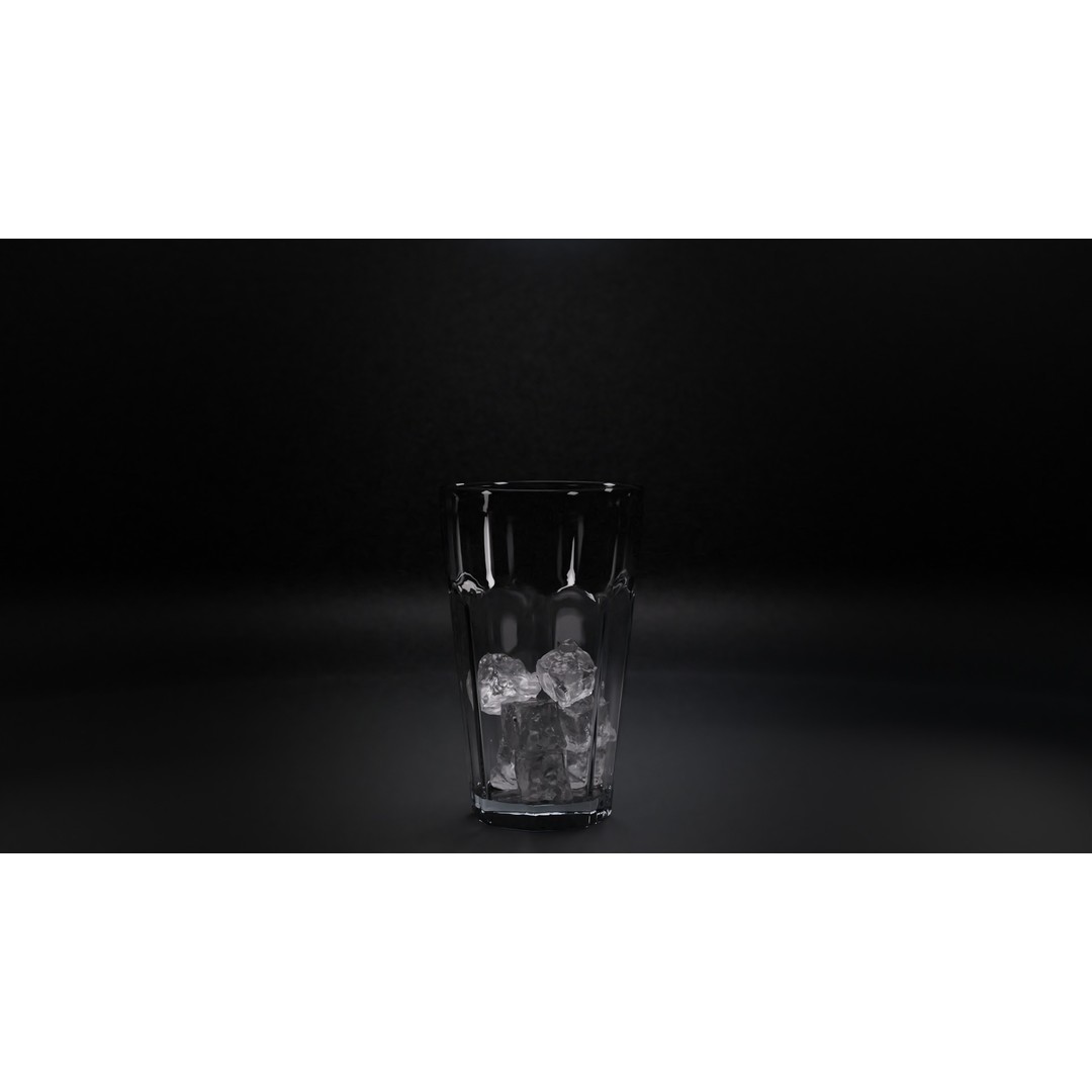 Cocktail Glasses 3D Model – Low Poly PBR Asset, FBX, OBJ, STL - View 6