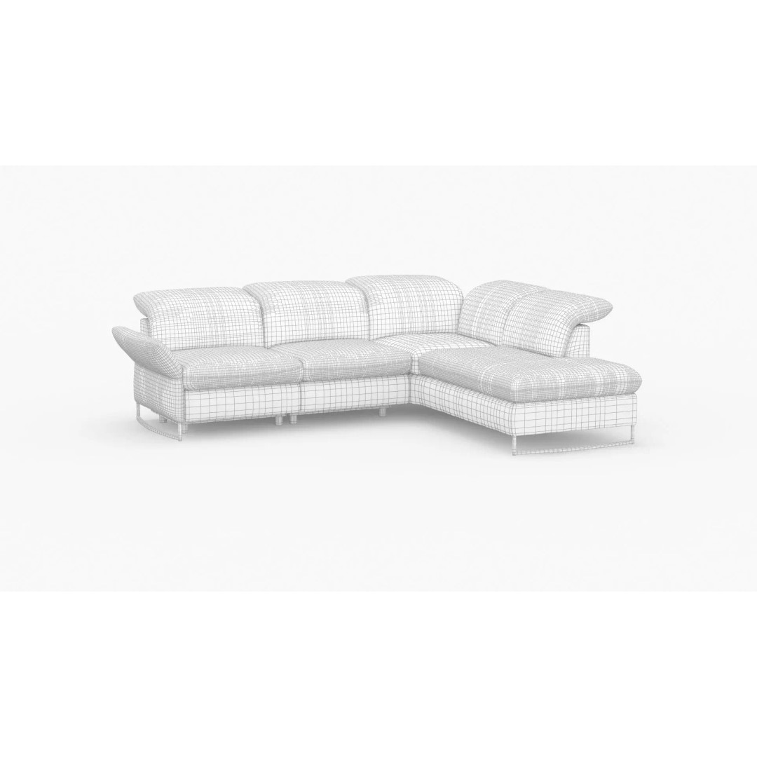 Viviana Sofa 3D Model – High-Quality Modern Furniture, FBX - View 11