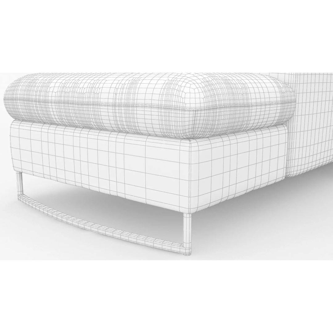 Viviana Sofa 3D Model – High-Quality Modern Furniture, FBX - View 17