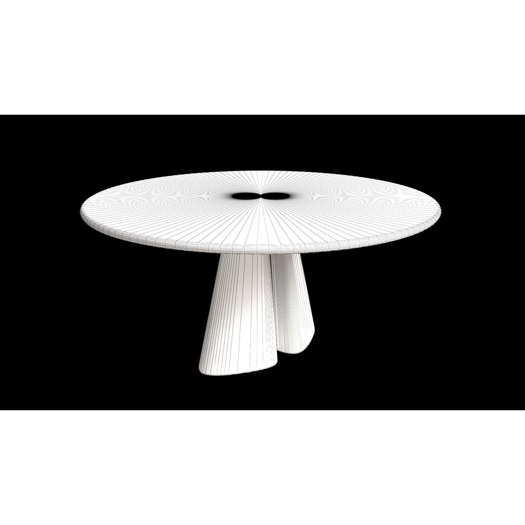 Raja Laurameroni Table 3D Model – High Poly PBR Game Asset, FBX, OBJ - View 3