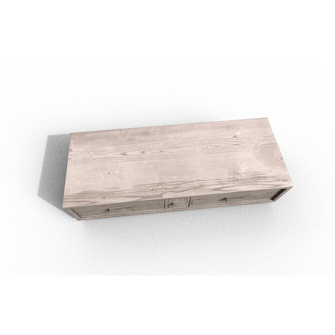 Modern Furniture Set 3D Model – Low Poly Game-Ready Asset, FBX, OBJ