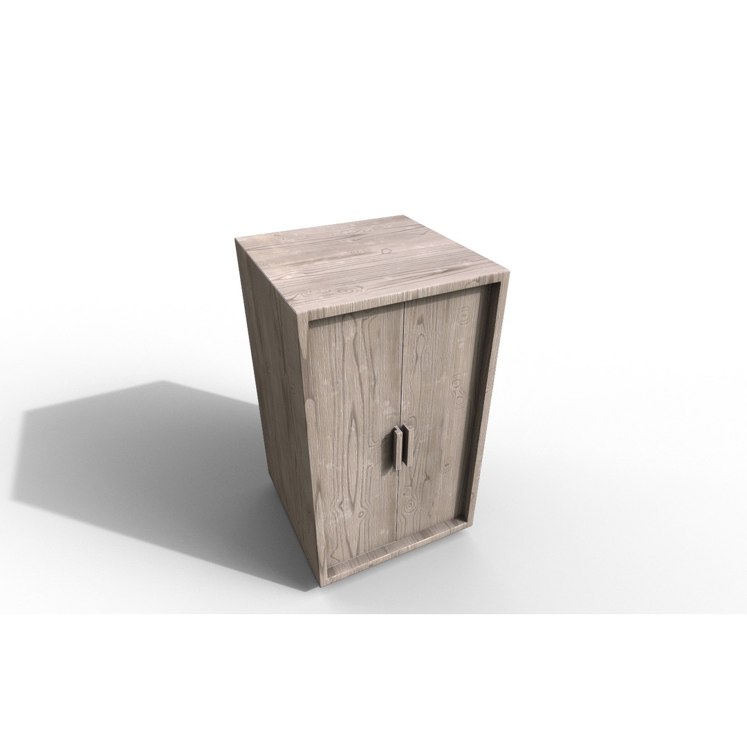 Modern Furniture Set 3D Model – Low Poly Game-Ready Asset, FBX, OBJ - View 11