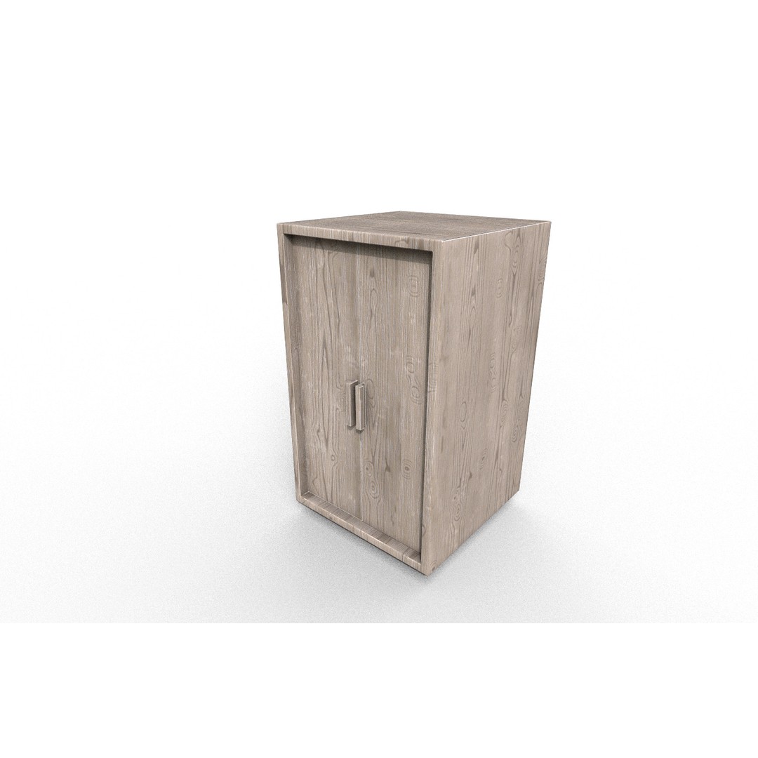 Modern Furniture Set 3D Model – Low Poly Game-Ready Asset, FBX, OBJ - View 16