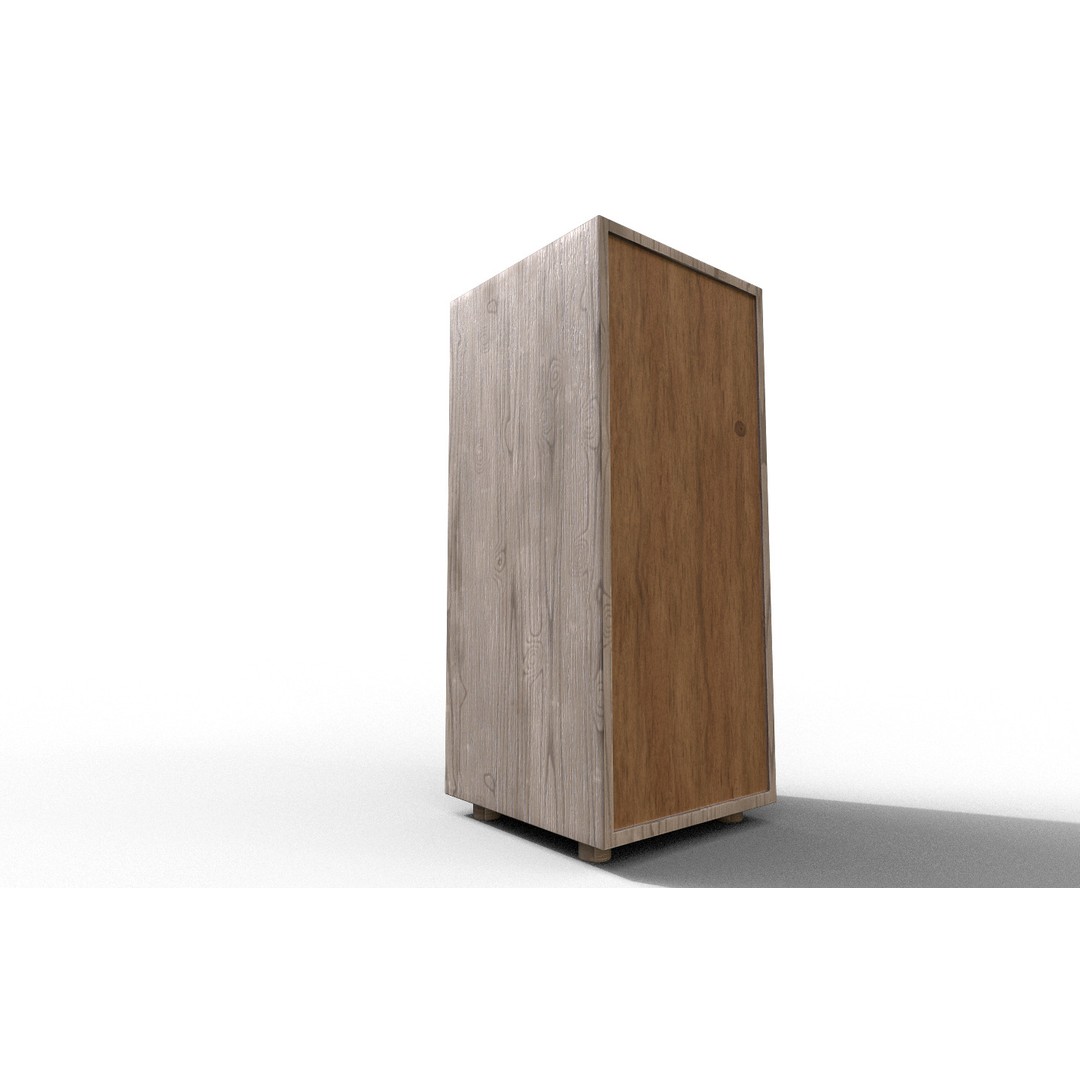 Modern Furniture Set 3D Model – Low Poly Game-Ready Asset, FBX, OBJ - View 24