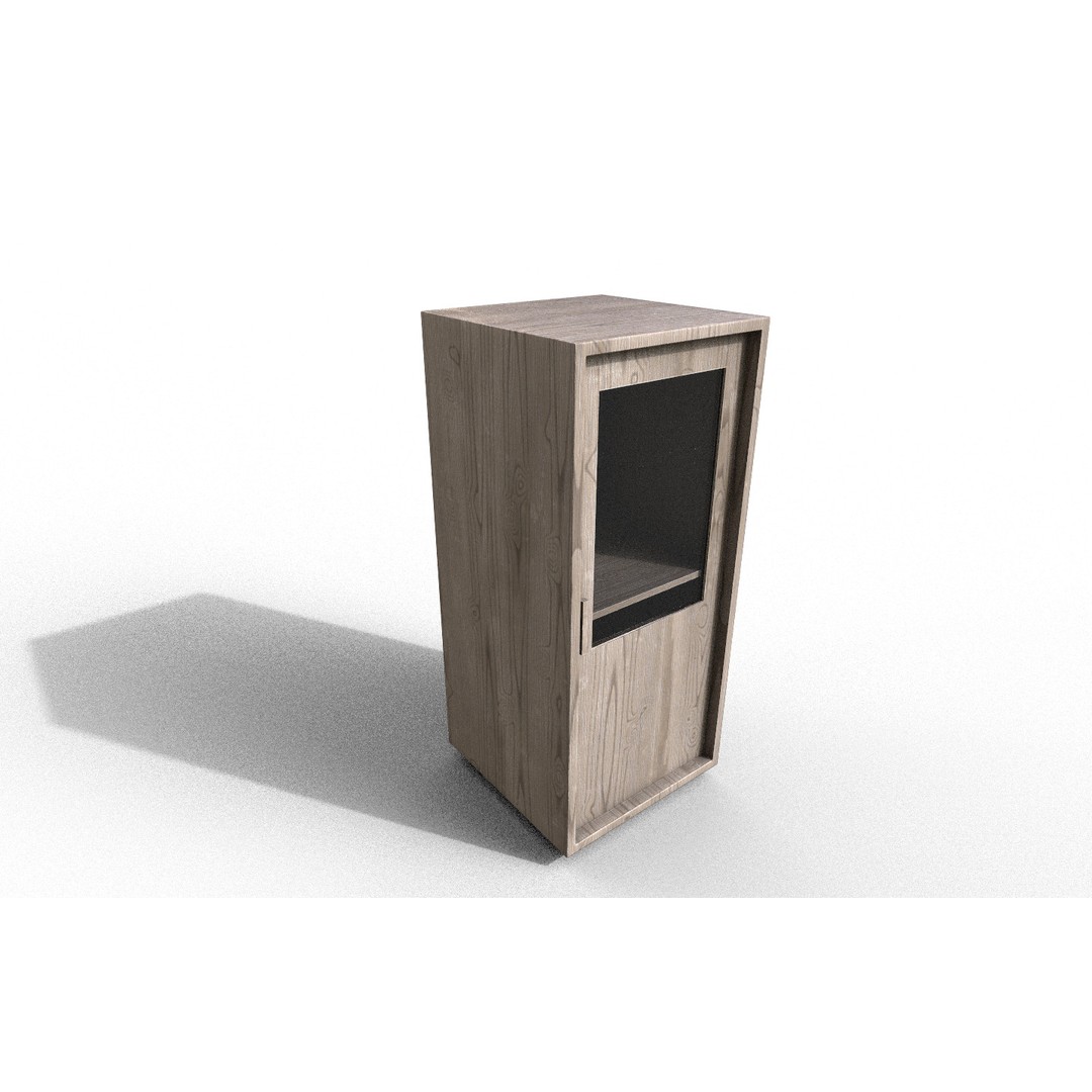 Modern Furniture Set 3D Model – Low Poly Game-Ready Asset, FBX, OBJ - View 27