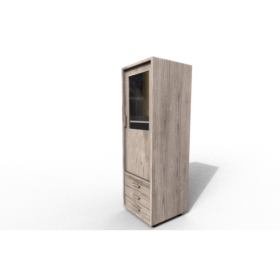 Modern Furniture Set 3D Model – Low Poly Game-Ready Asset, FBX, OBJ - View 34