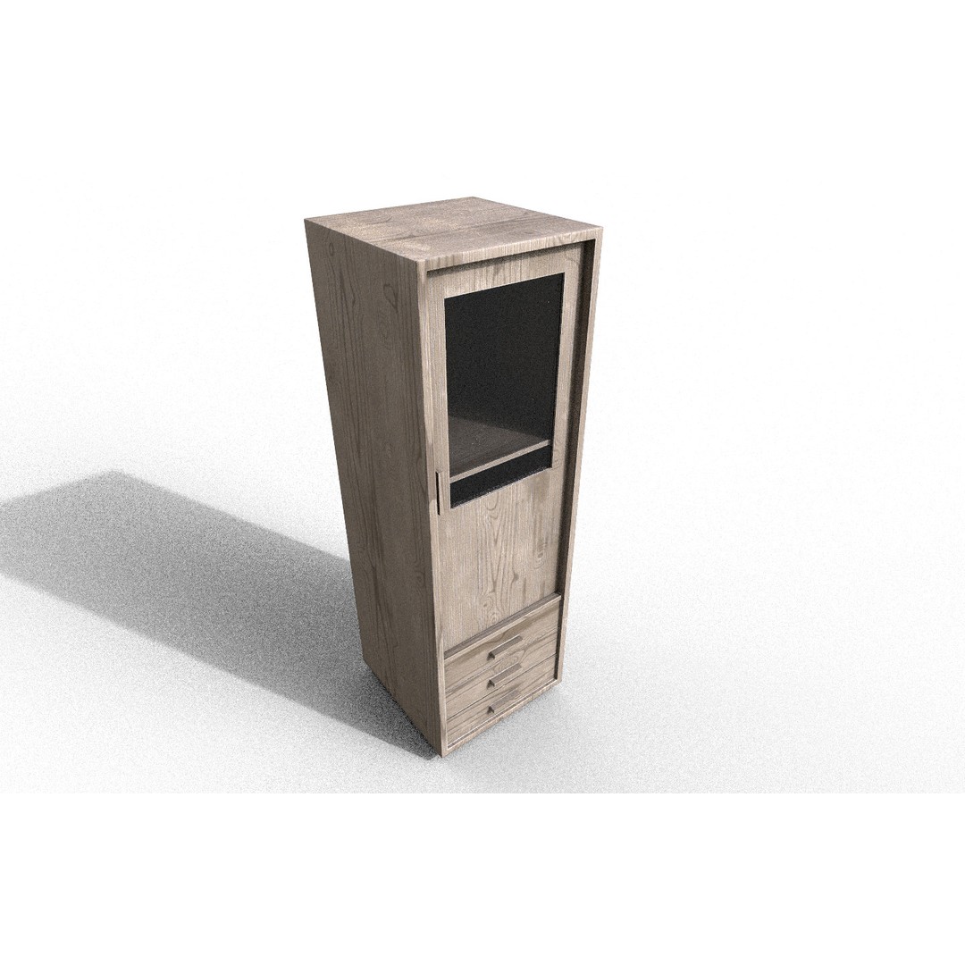 Modern Furniture Set 3D Model – Low Poly Game-Ready Asset, FBX, OBJ - View 35