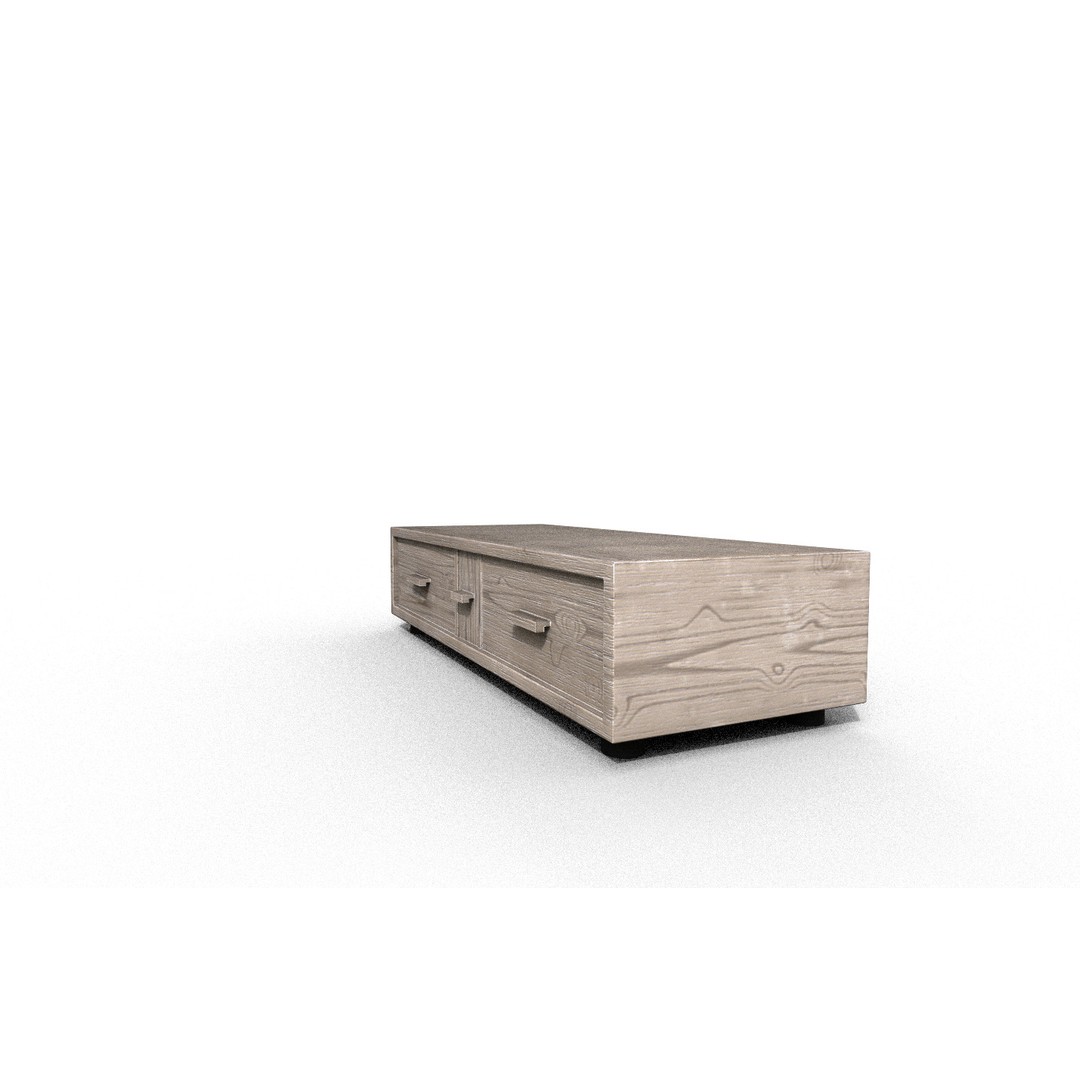 Modern Furniture Set 3D Model – Low Poly Game-Ready Asset, FBX, OBJ - View 43