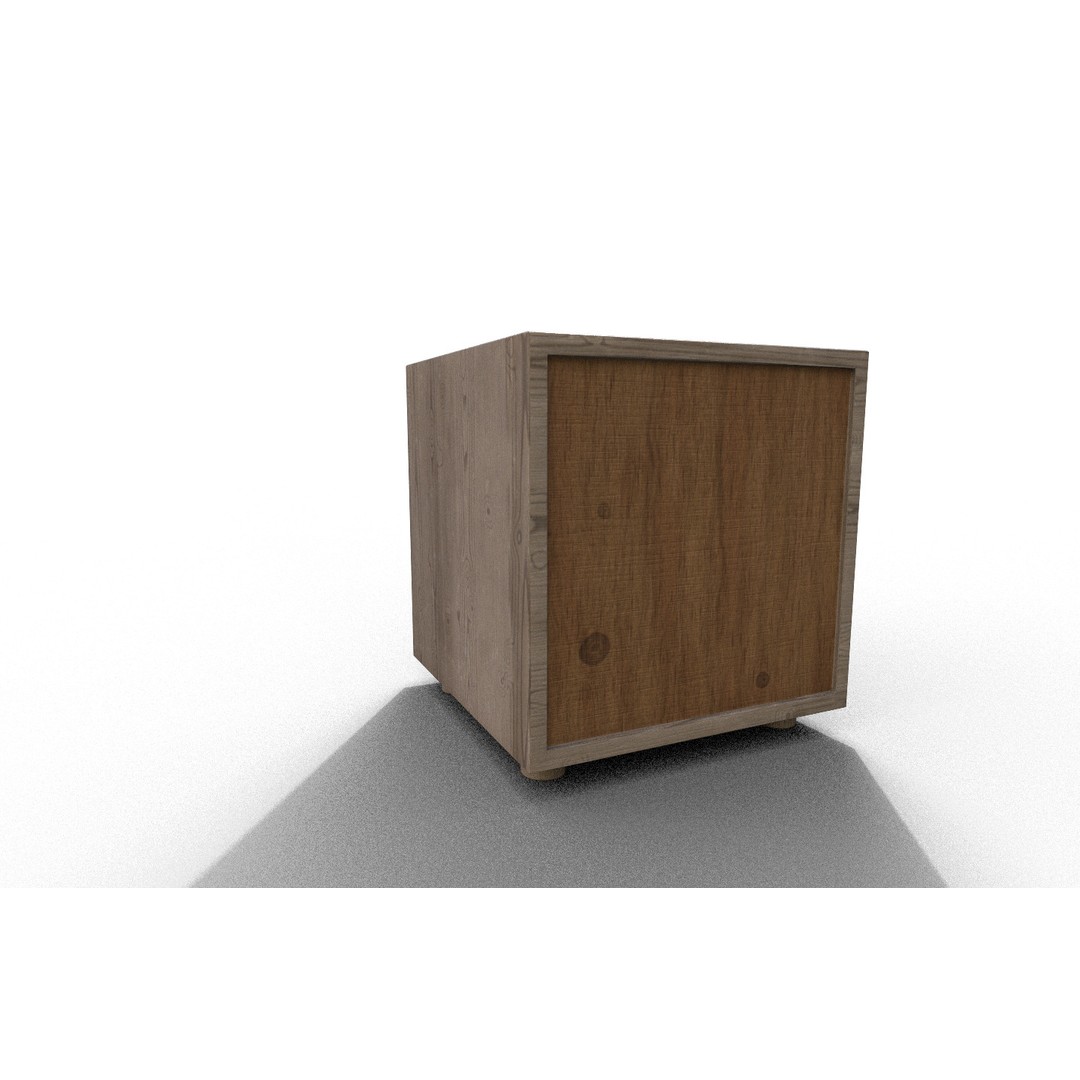 Modern Furniture Set 3D Model – Low Poly Game-Ready Asset, FBX, OBJ - View 6