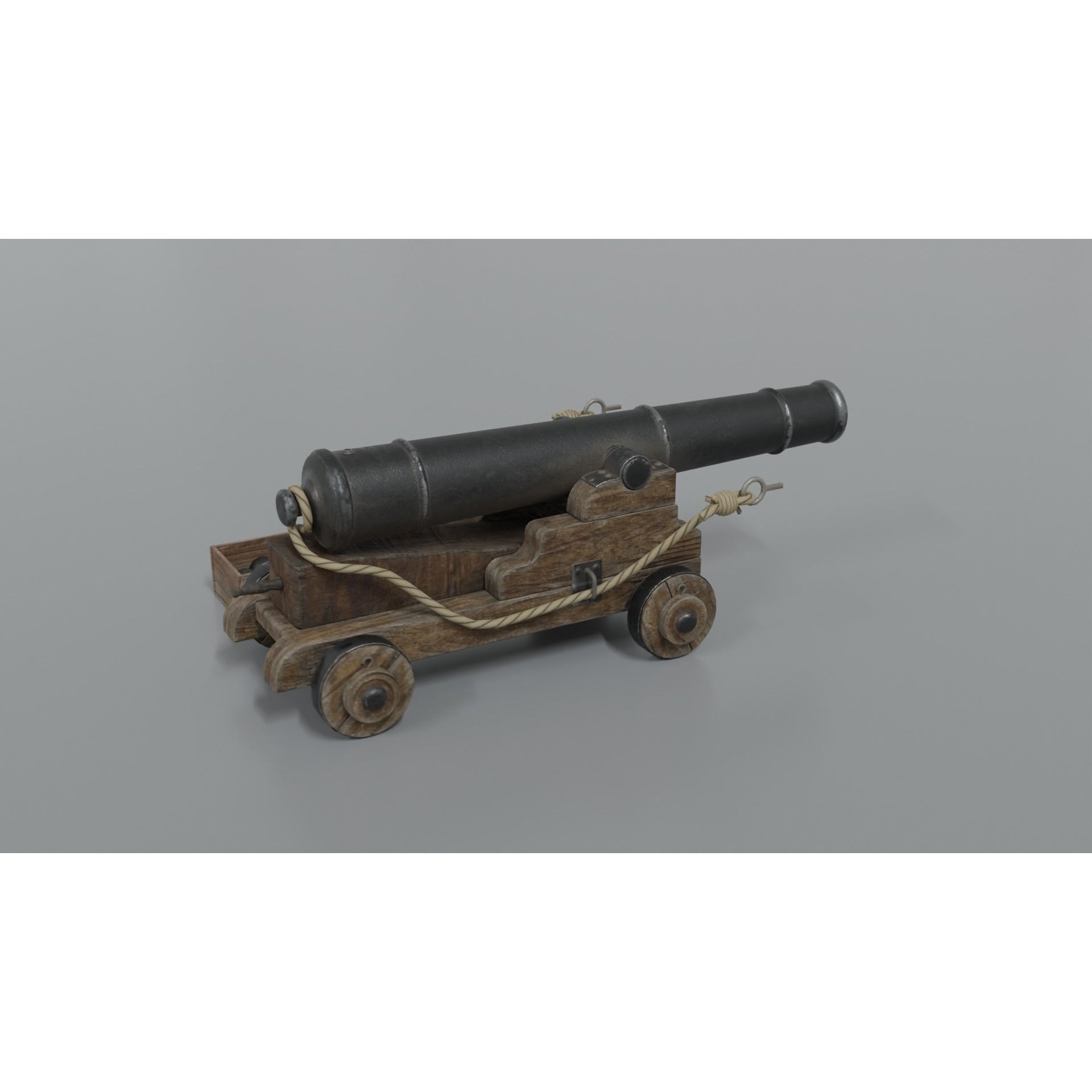 Endeavour Sailing Frigate - PBR Game-Ready 3D Model - View 31