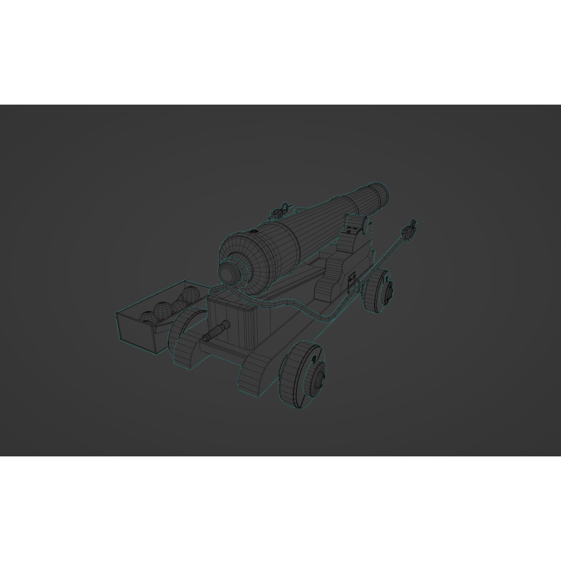 Endeavour Sailing Frigate - PBR Game-Ready 3D Model - View 32