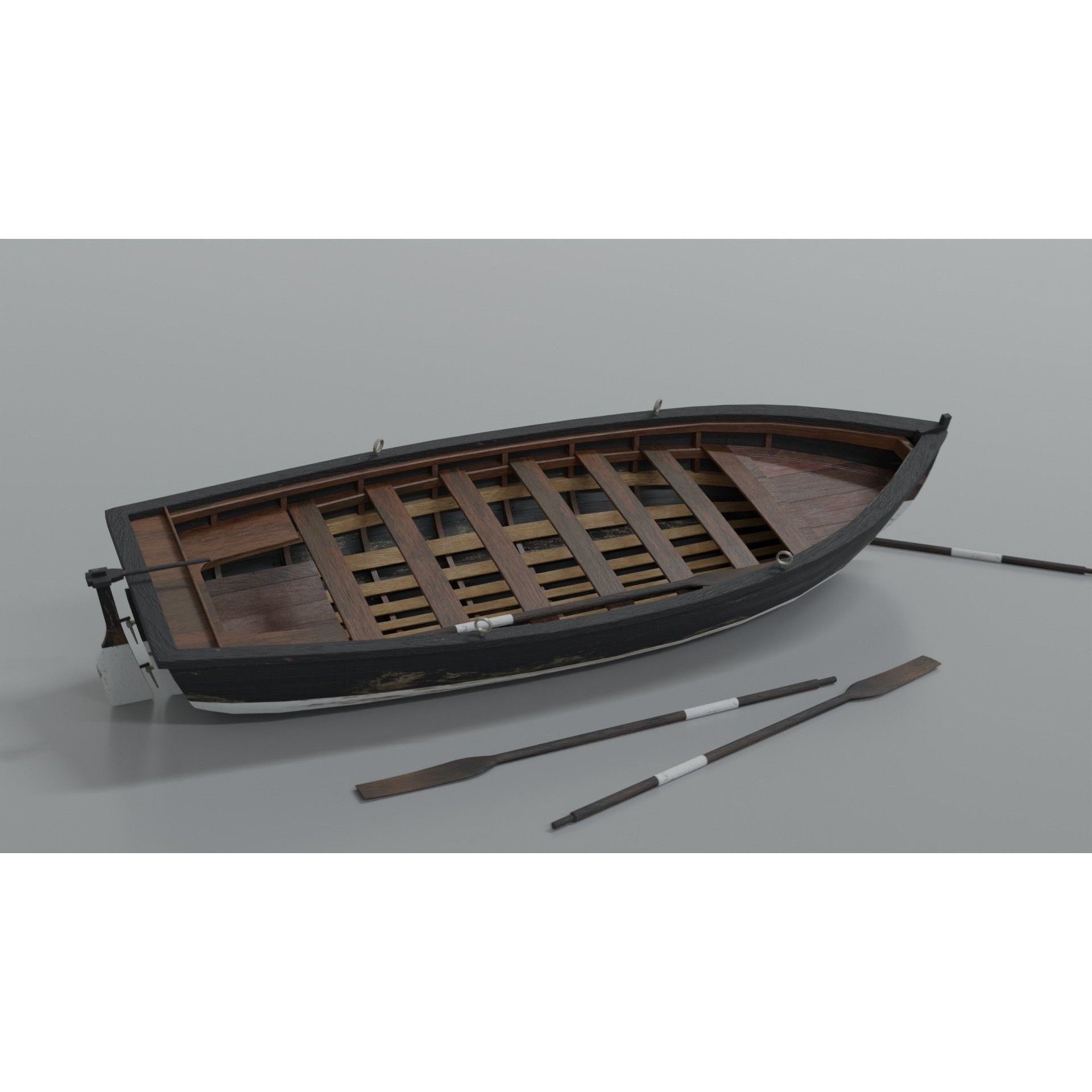 Endeavour Sailing Frigate - PBR Game-Ready 3D Model - View 40