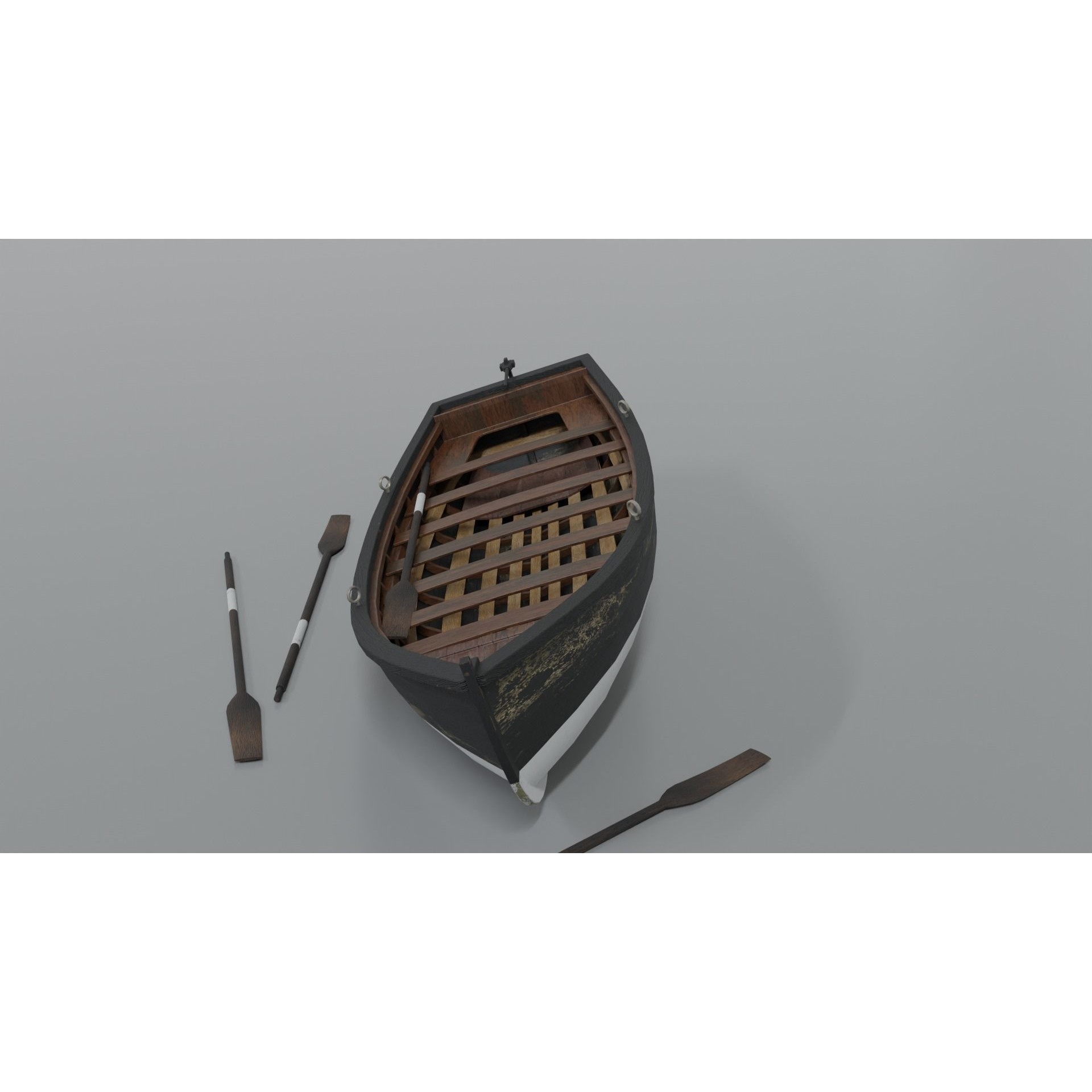 Endeavour Sailing Frigate - PBR Game-Ready 3D Model - View 41