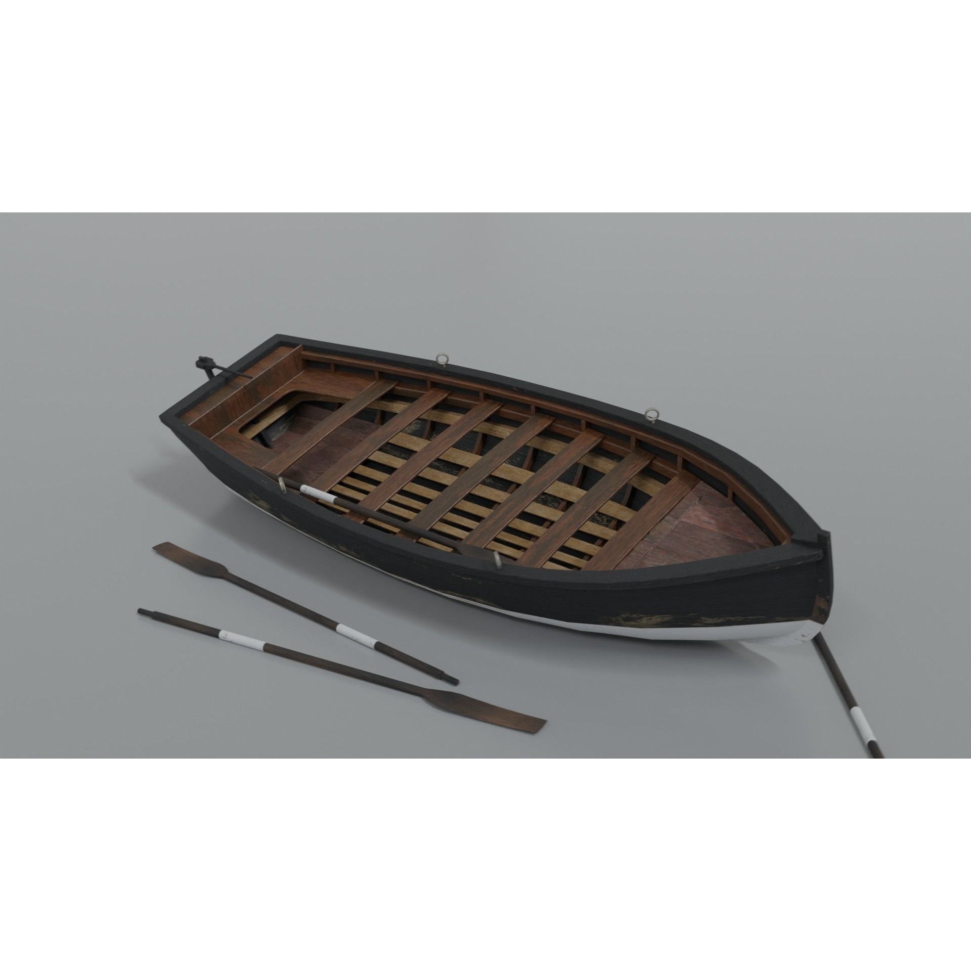 Endeavour Sailing Frigate - PBR Game-Ready 3D Model - View 43