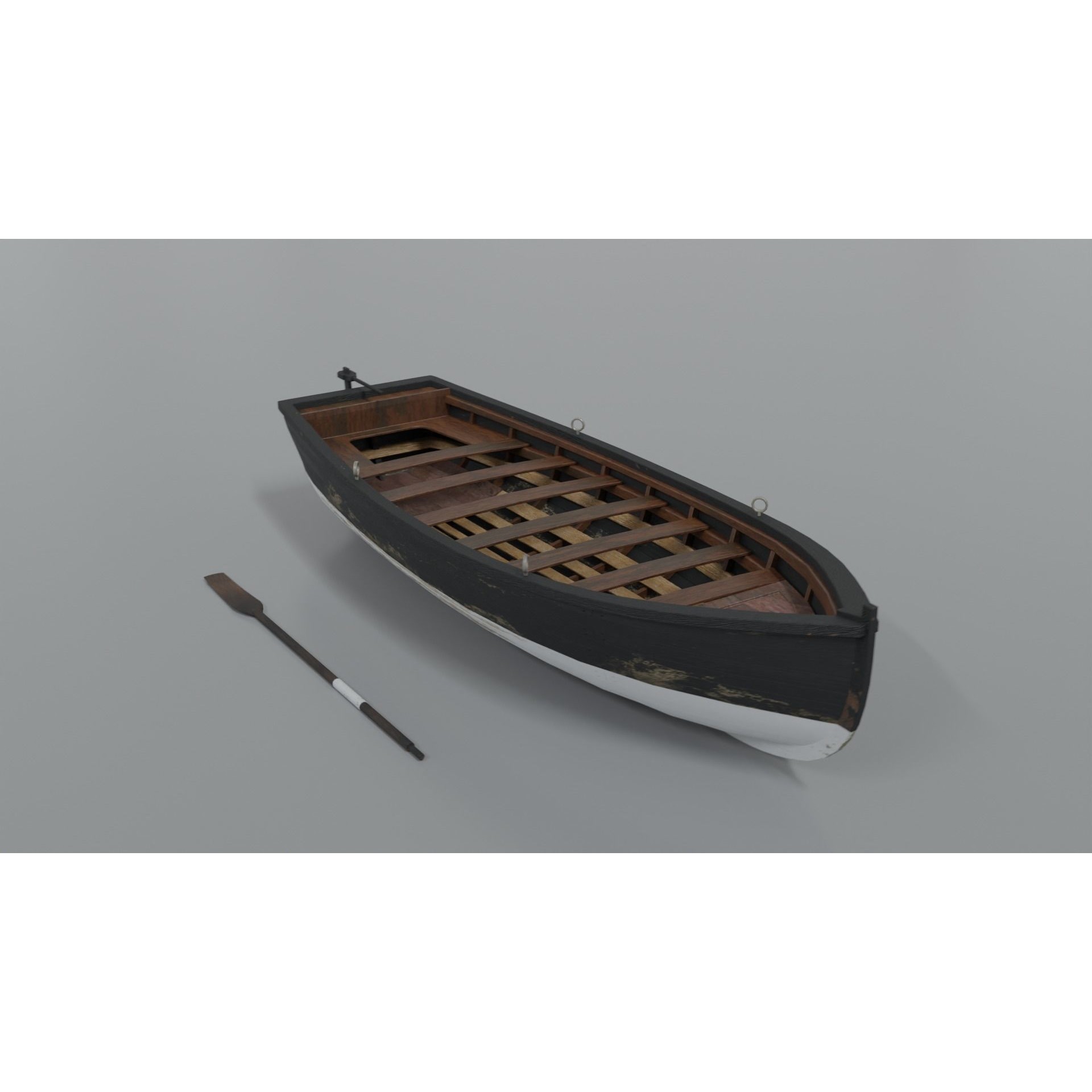 Endeavour Sailing Frigate - PBR Game-Ready 3D Model - View 47