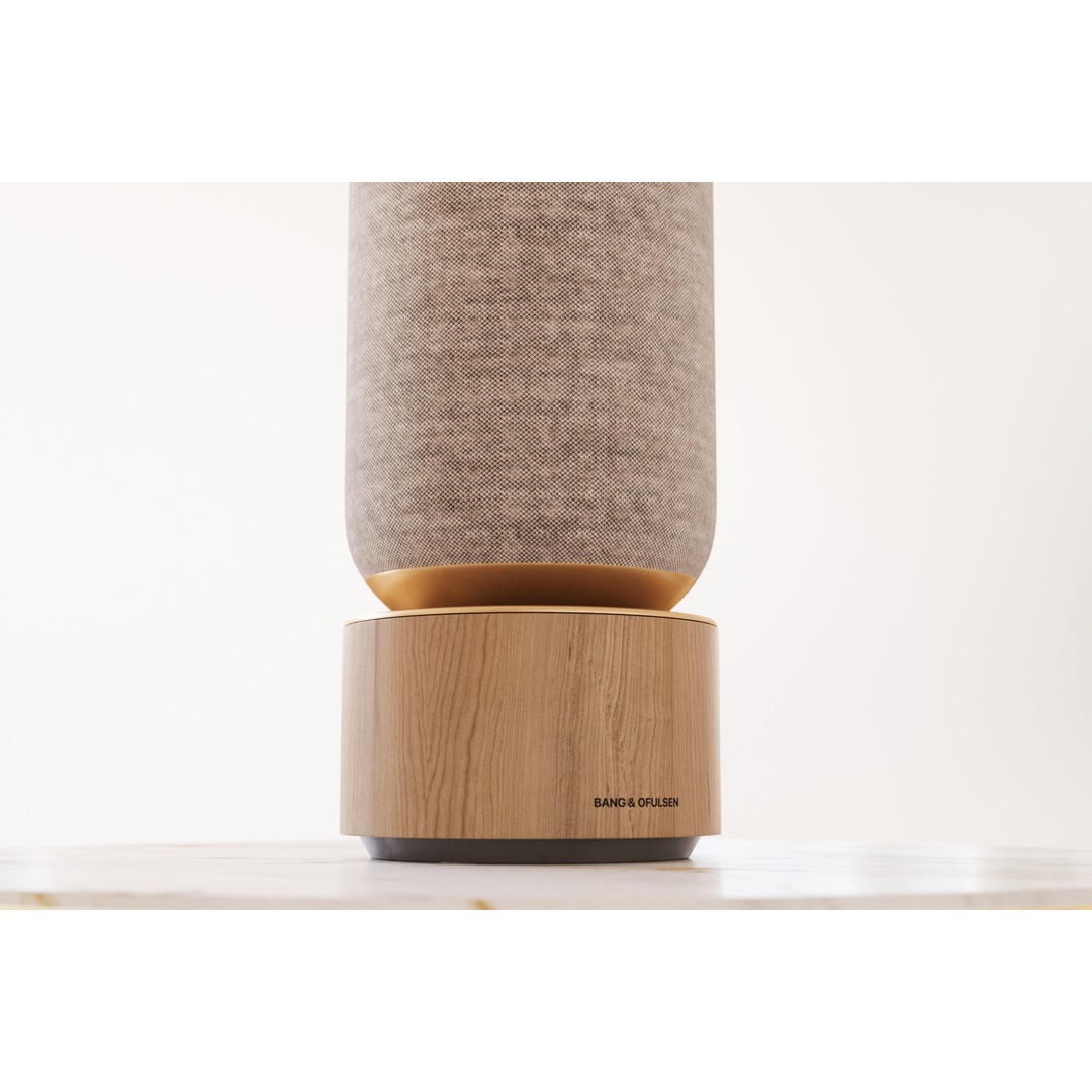 Luxury Bluetooth Speaker 3D Model – Photorealistic Wood & Mesh Design, FBX - View 11