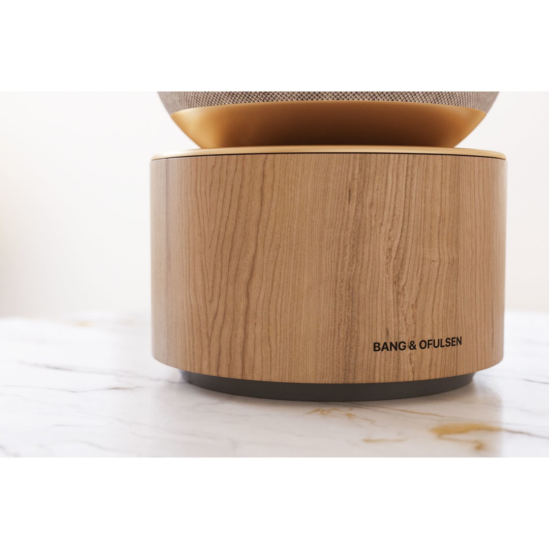 Luxury Bluetooth Speaker 3D Model – Photorealistic Wood & Mesh Design, FBX - View 8