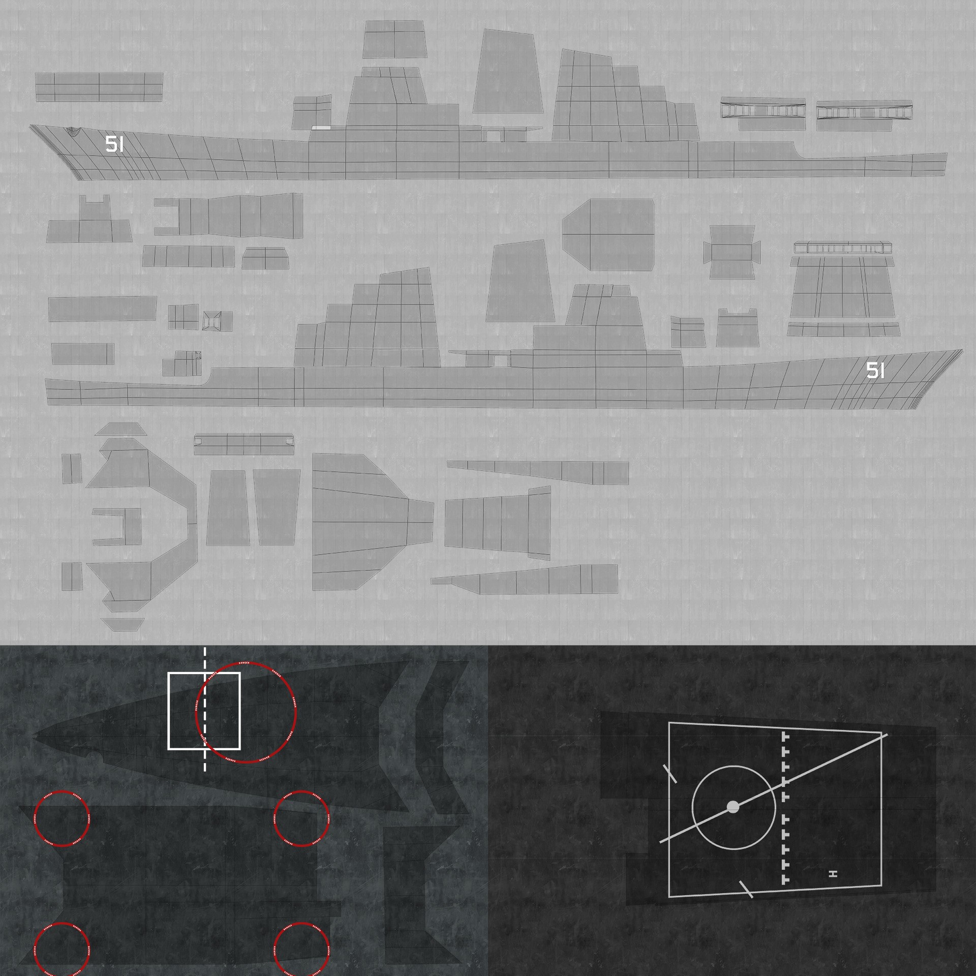 USS Arleigh Burke - Game-Ready 3D Model - View 17