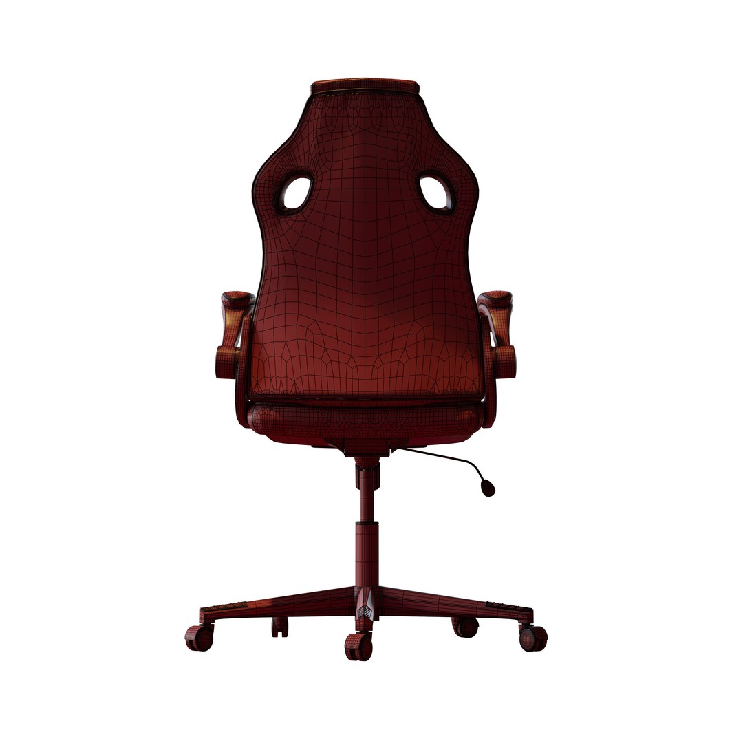Jysk VOJENS Gaming Chair 3D Model – Modern Furniture Asset, FBX, OBJ