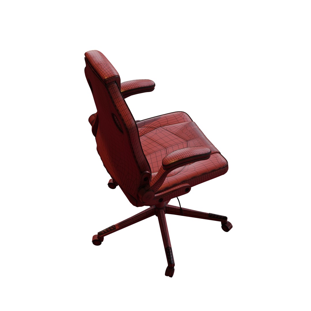 Jysk VOJENS Gaming Chair 3D Model – Modern Furniture Asset, FBX, OBJ - View 19