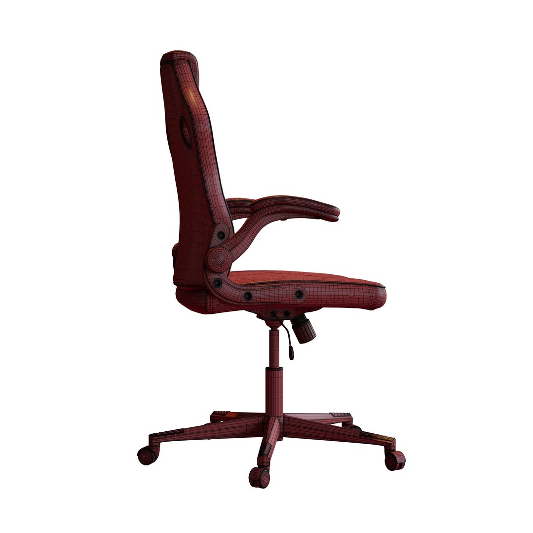 Jysk VOJENS Gaming Chair 3D Model – Modern Furniture Asset, FBX, OBJ - View 20