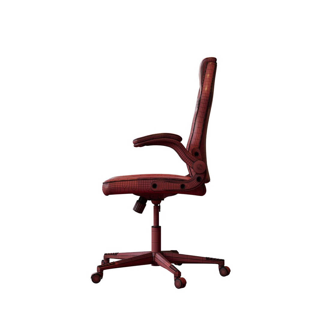 Jysk VOJENS Gaming Chair 3D Model – Modern Furniture Asset, FBX, OBJ - View 21