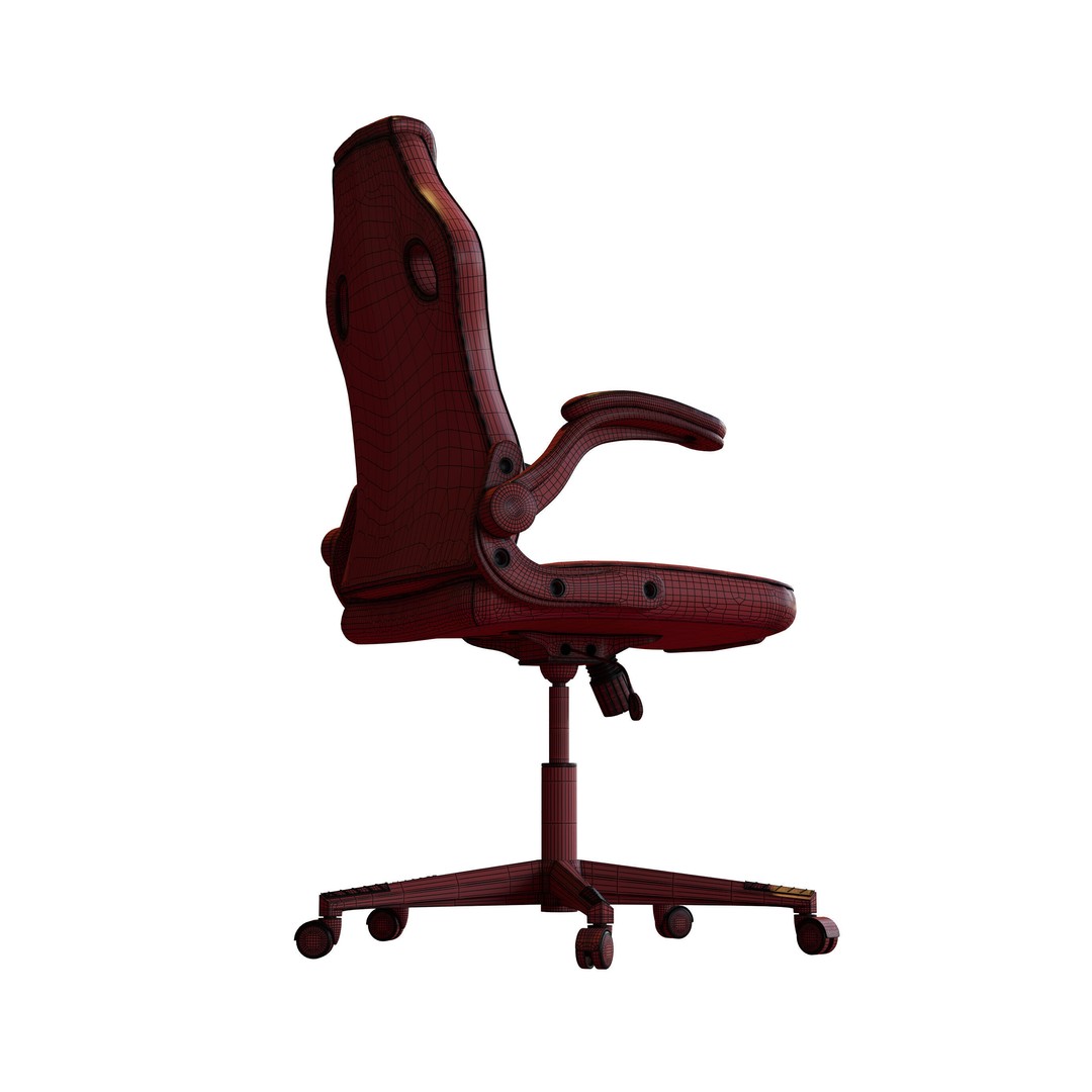 Jysk VOJENS Gaming Chair 3D Model – Modern Furniture Asset, FBX, OBJ - View 22