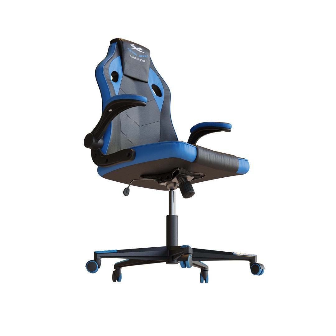 Jysk VOJENS Gaming Chair 3D Model – Modern Furniture Asset, FBX, OBJ - View 5