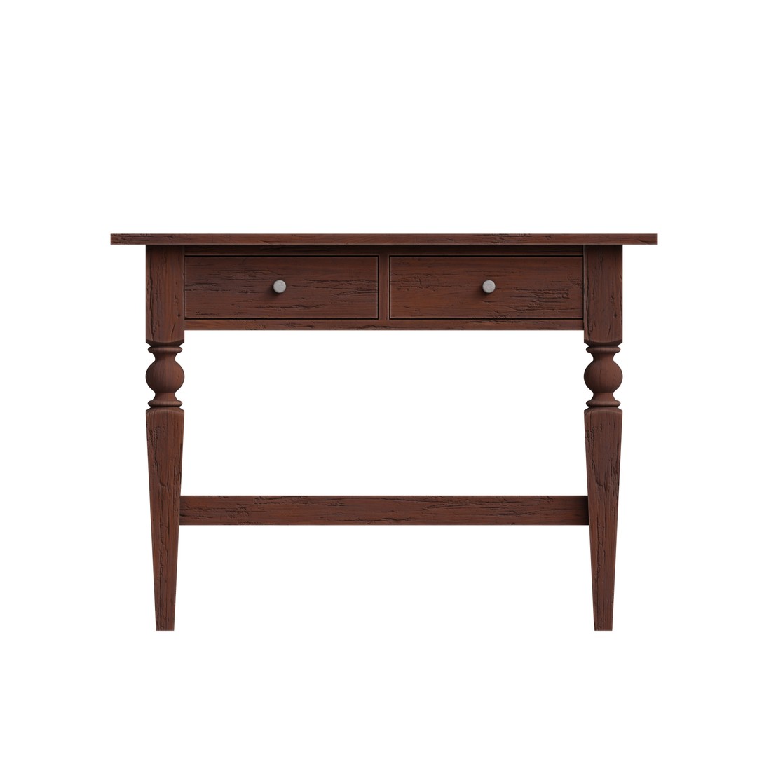 Wooden Table 3D Model – Modern Furniture Asset, PBR Textures, FBX - View 17