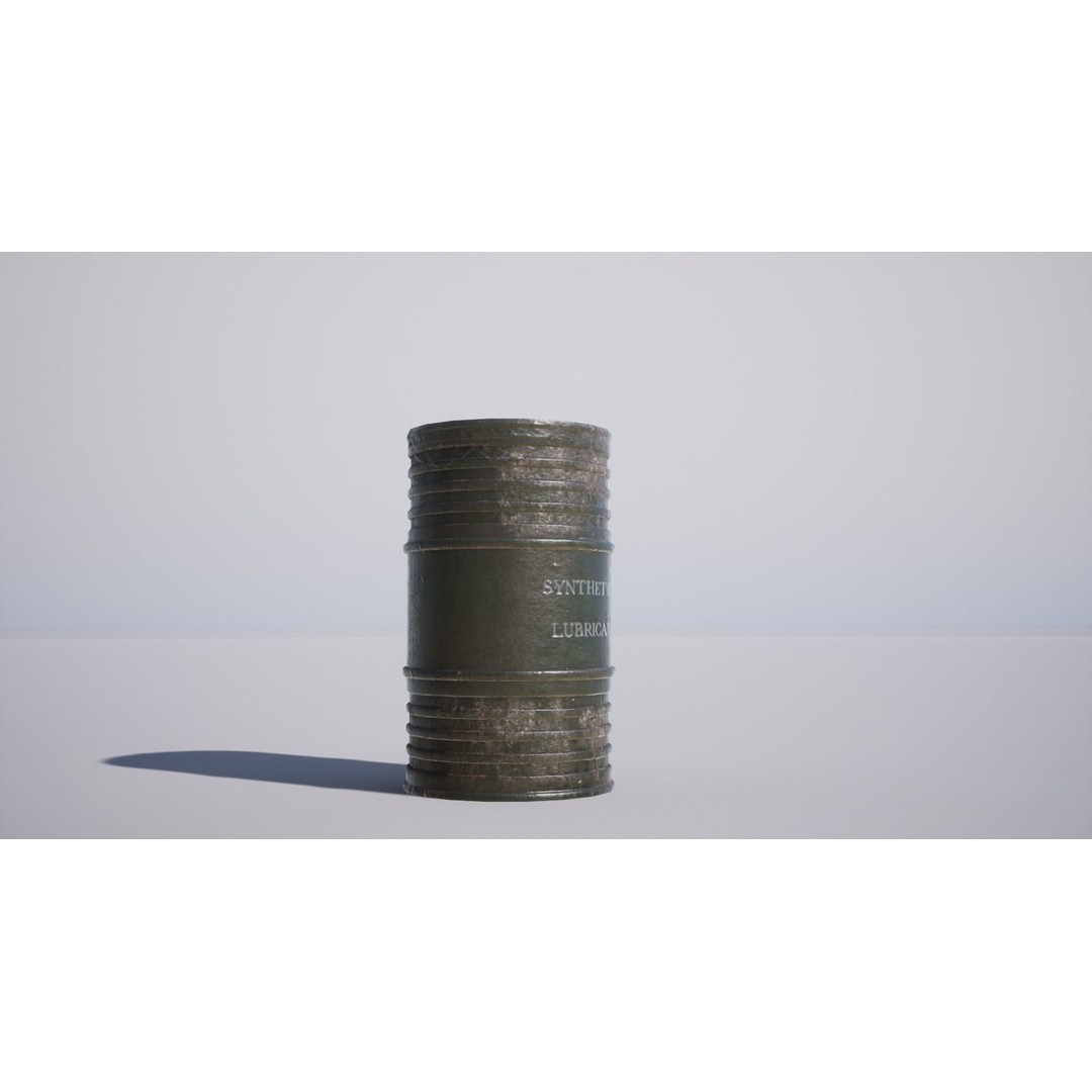 Barrel Bundle 3D Model – Low Poly Game Ready Asset, PBR Textures - View 6