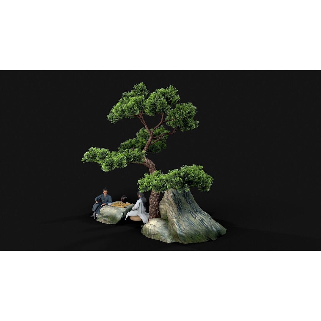 Man Character 3D Model – Low Poly Rigged Asset, FBX, MAX, Maya - View 5