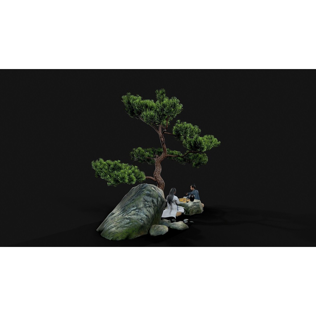 Man Character 3D Model – Low Poly Rigged Asset, FBX, MAX, Maya - View 6