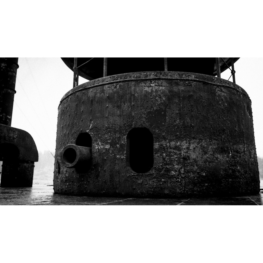 USS Monitor 3D Model – Detailed Ironclad Warship, Game Ready - View 10