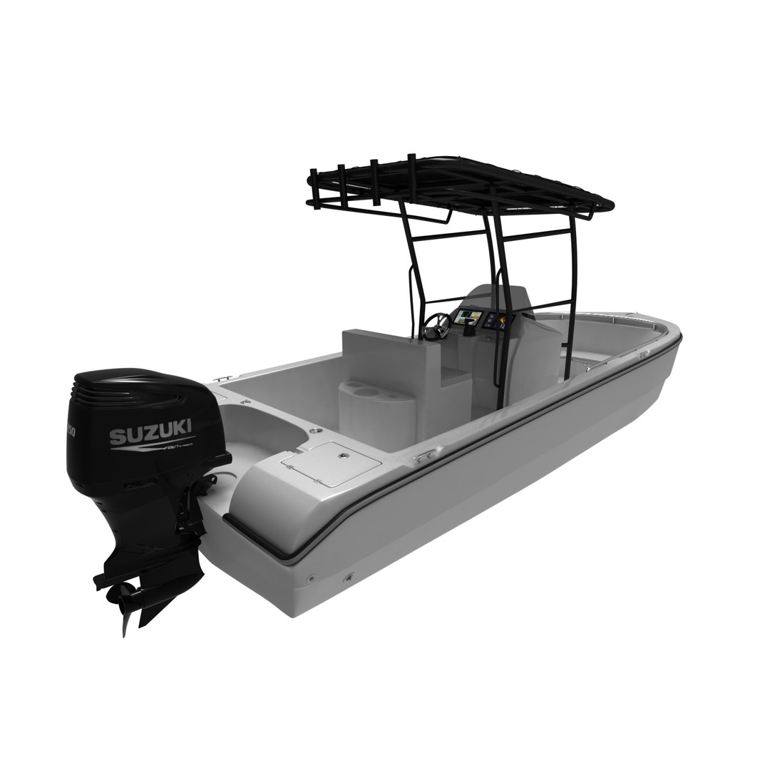 Boat 3D Model – Realistic Polygon Mesh with Textures, FBX, OBJ - View 3
