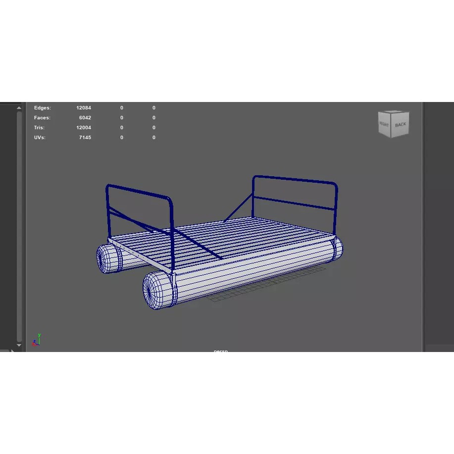 Boatyard 3D Model – High Poly Animation Asset, FBX, Blender