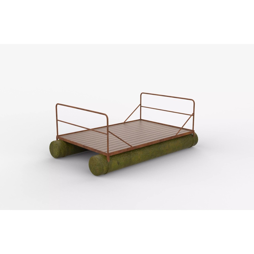 Boatyard 3D Model – High Poly Animation Asset, FBX, Blender - View 12