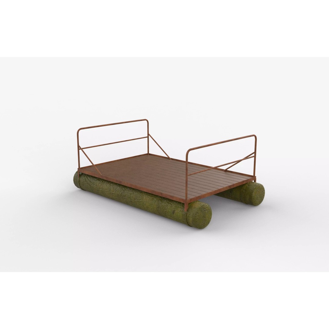 Boatyard 3D Model – High Poly Animation Asset, FBX, Blender - View 13