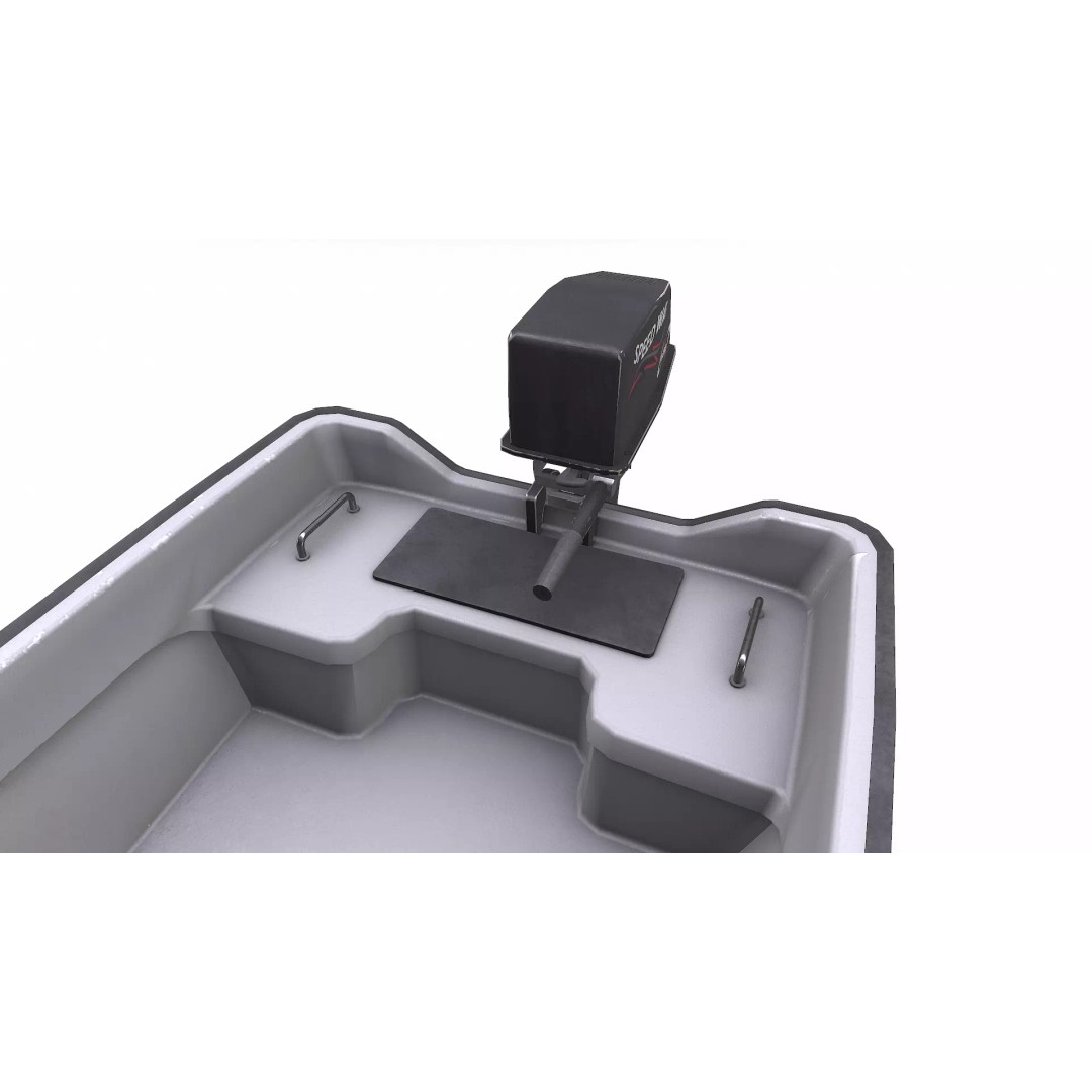 Small Motorboat 3D Model – Low Poly PBR Game Asset, FBX, OBJ - View 21
