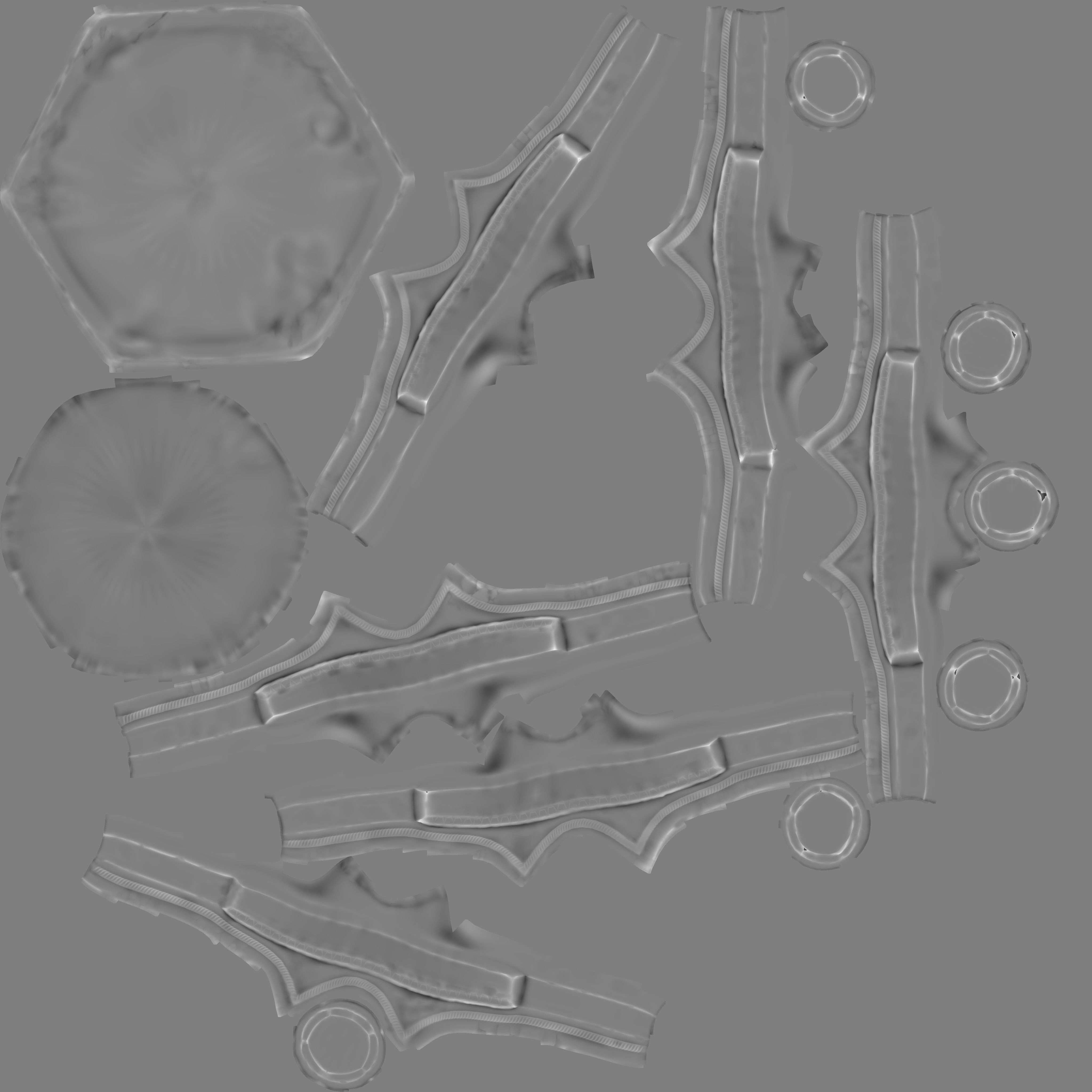 Eastern Dome Building - Low-Poly Game-Ready 3D Model - View 12