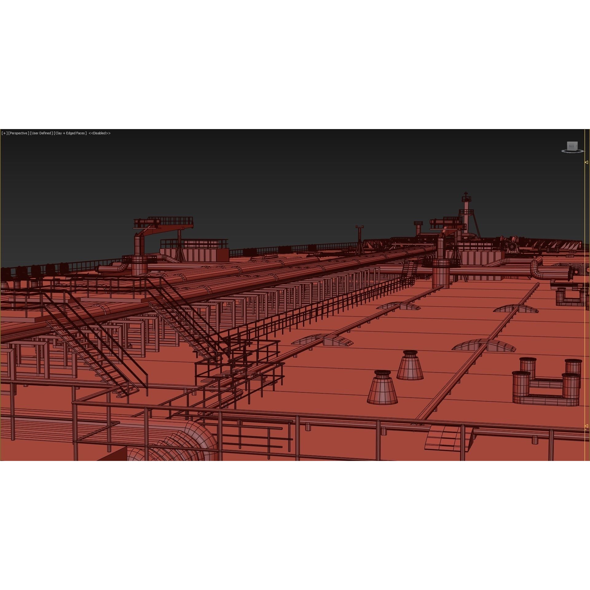 Oil Tanker - Game-Ready 3D Model