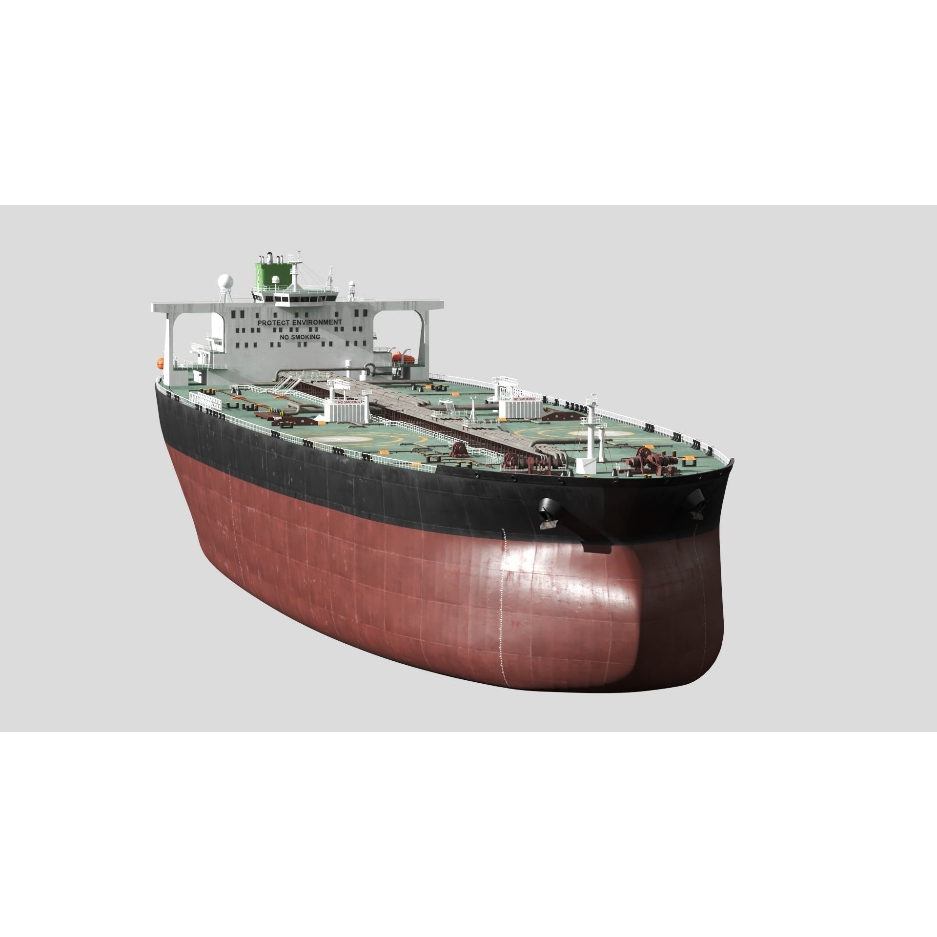 Oil Tanker - Game-Ready 3D Model - View 15