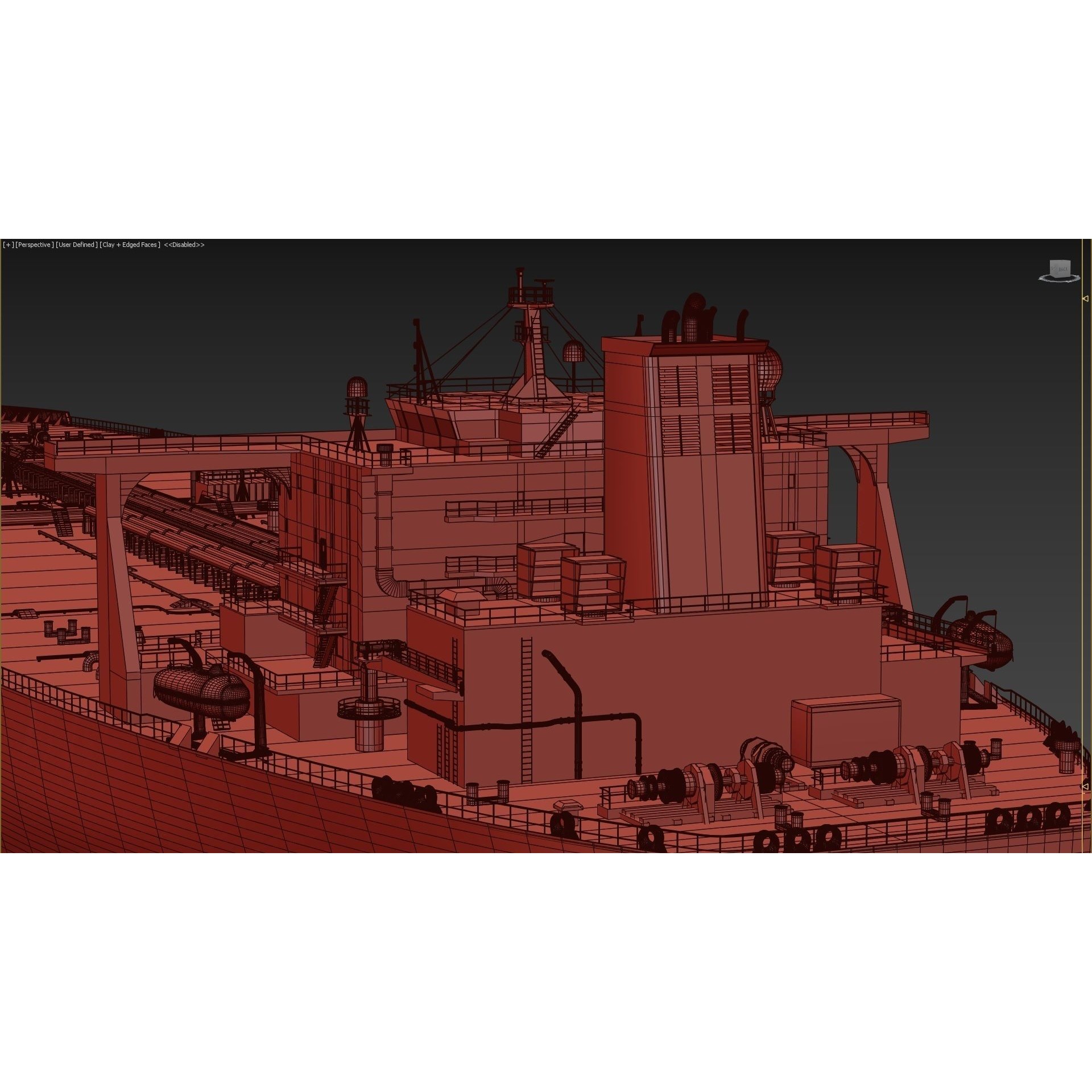 Oil Tanker - Game-Ready 3D Model - View 19