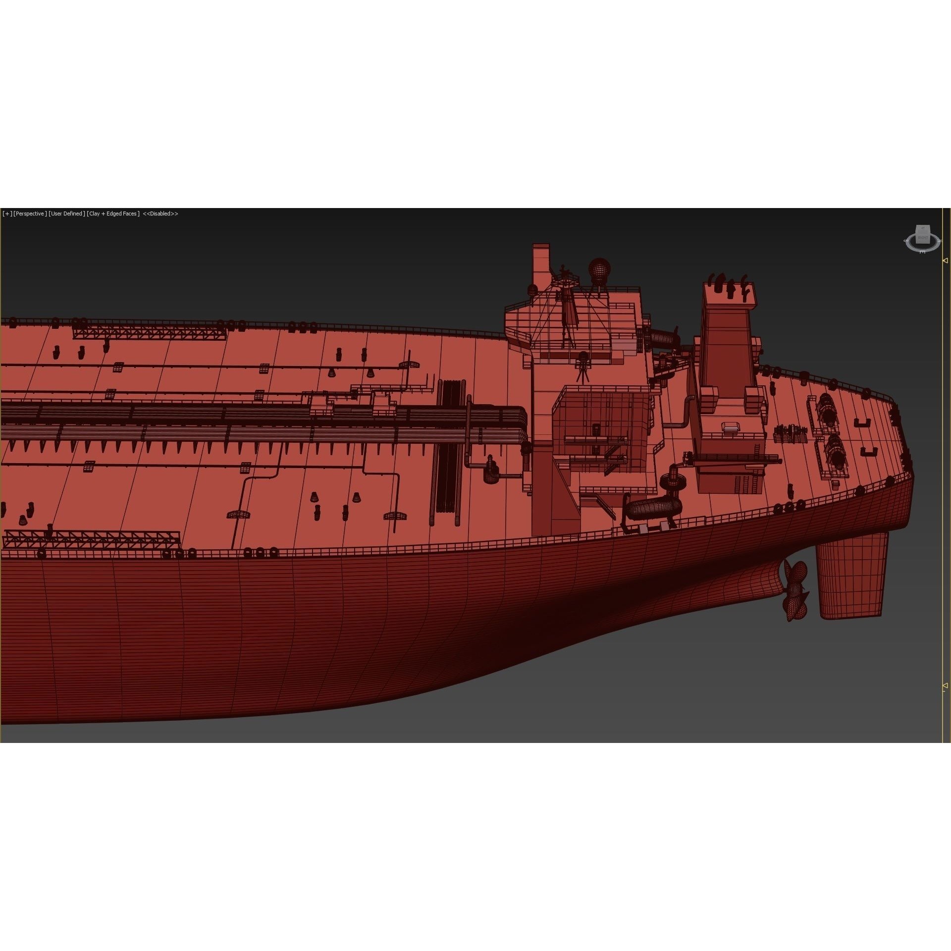 Oil Tanker - Game-Ready 3D Model - View 26