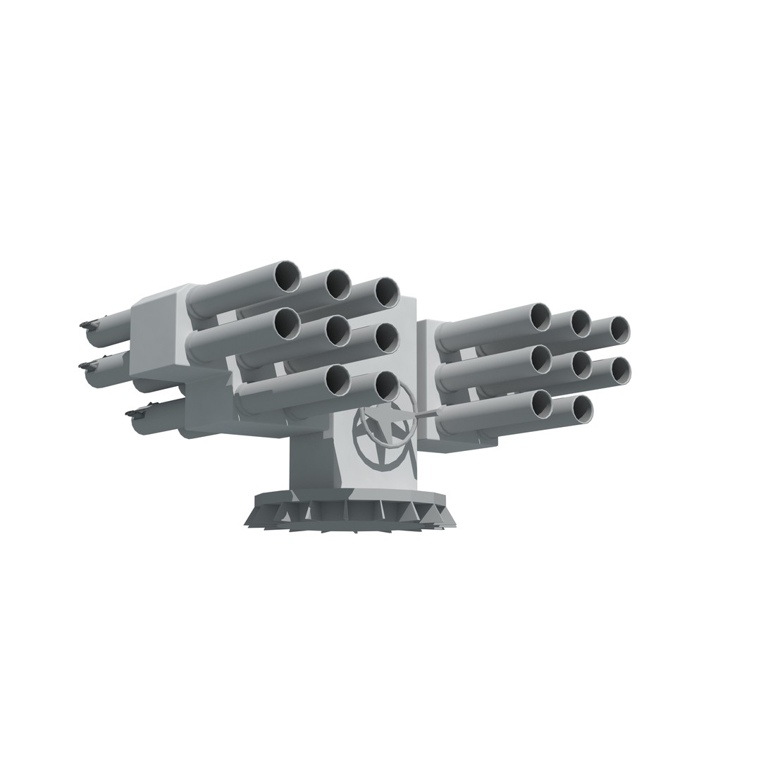 Shandong Aircraft Carrier 3D Model – Military Watercraft, FBX, OBJ - View 26