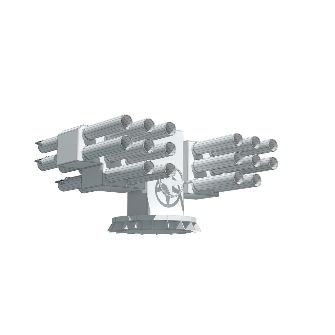 Shandong Aircraft Carrier 3D Model – Military Watercraft, FBX, OBJ - View 48