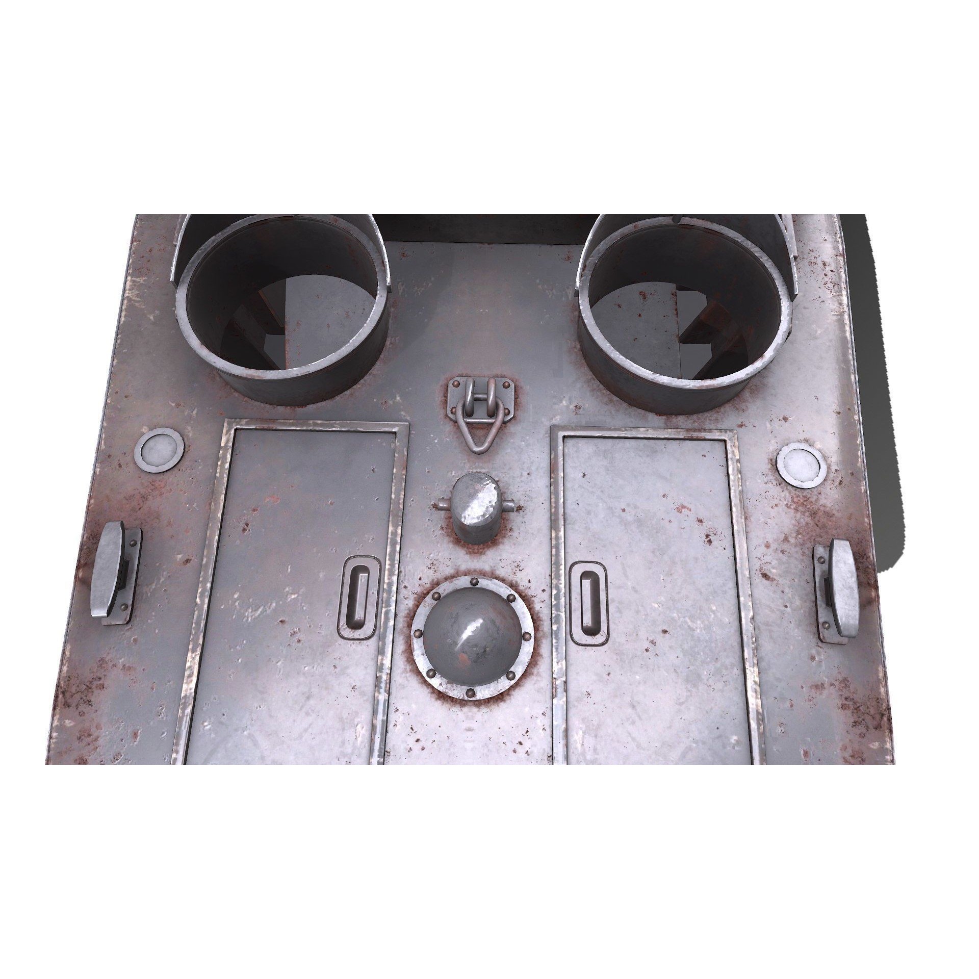 LCVP Higgins Boat - Low-Poly Game-Ready 3D Model - View 24