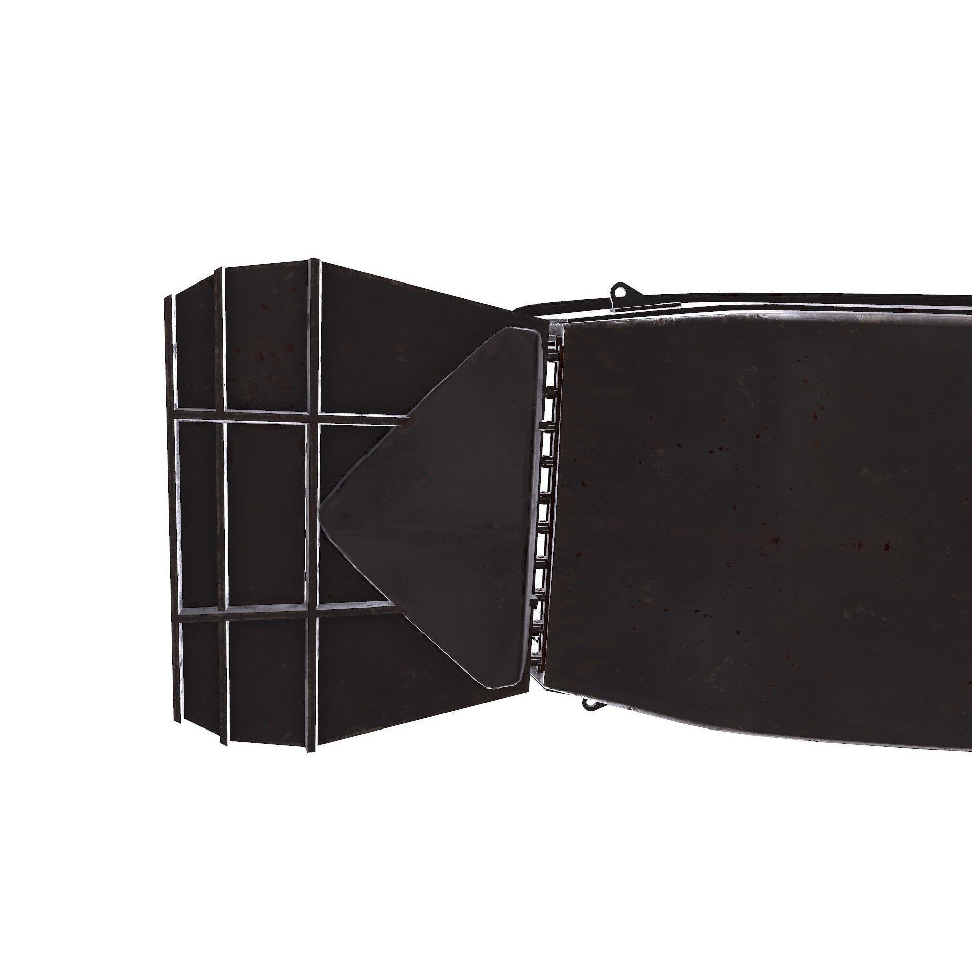 LCVP Higgins Boat - Low-Poly Game-Ready 3D Model - View 27