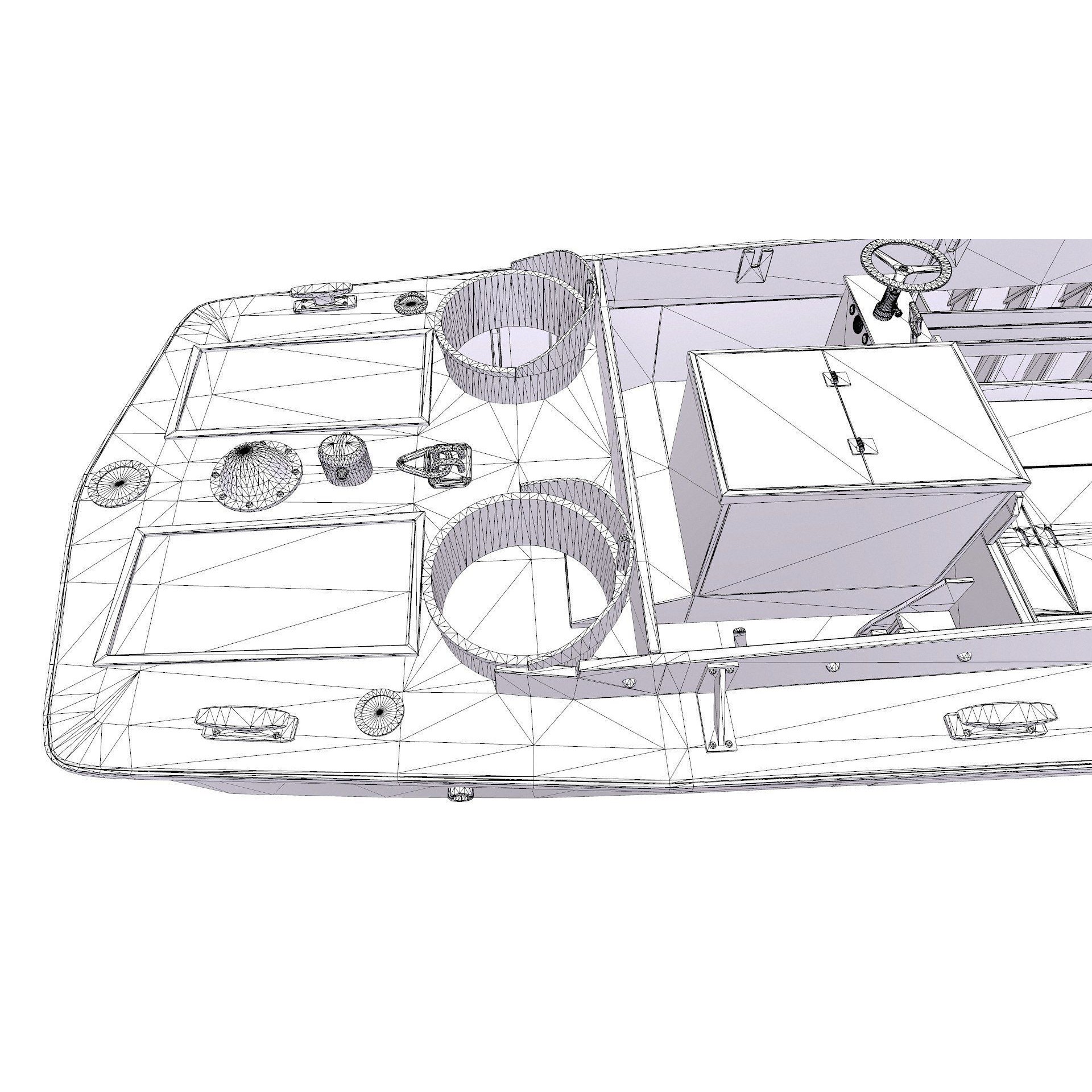 LCVP Higgins Boat - Low-Poly Game-Ready 3D Model - View 30