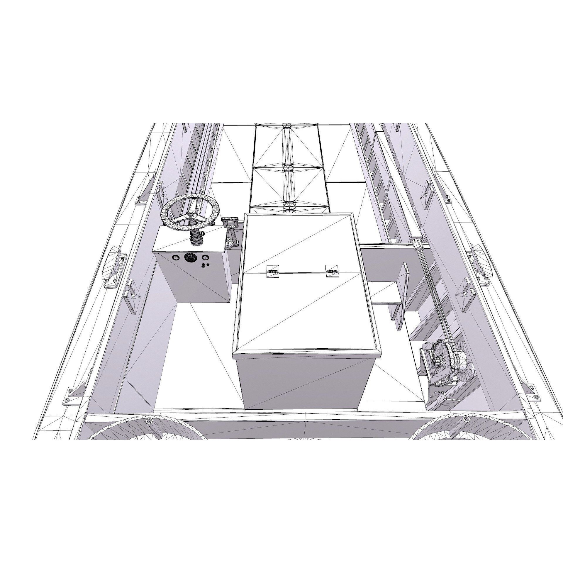 LCVP Higgins Boat - Low-Poly Game-Ready 3D Model - View 31
