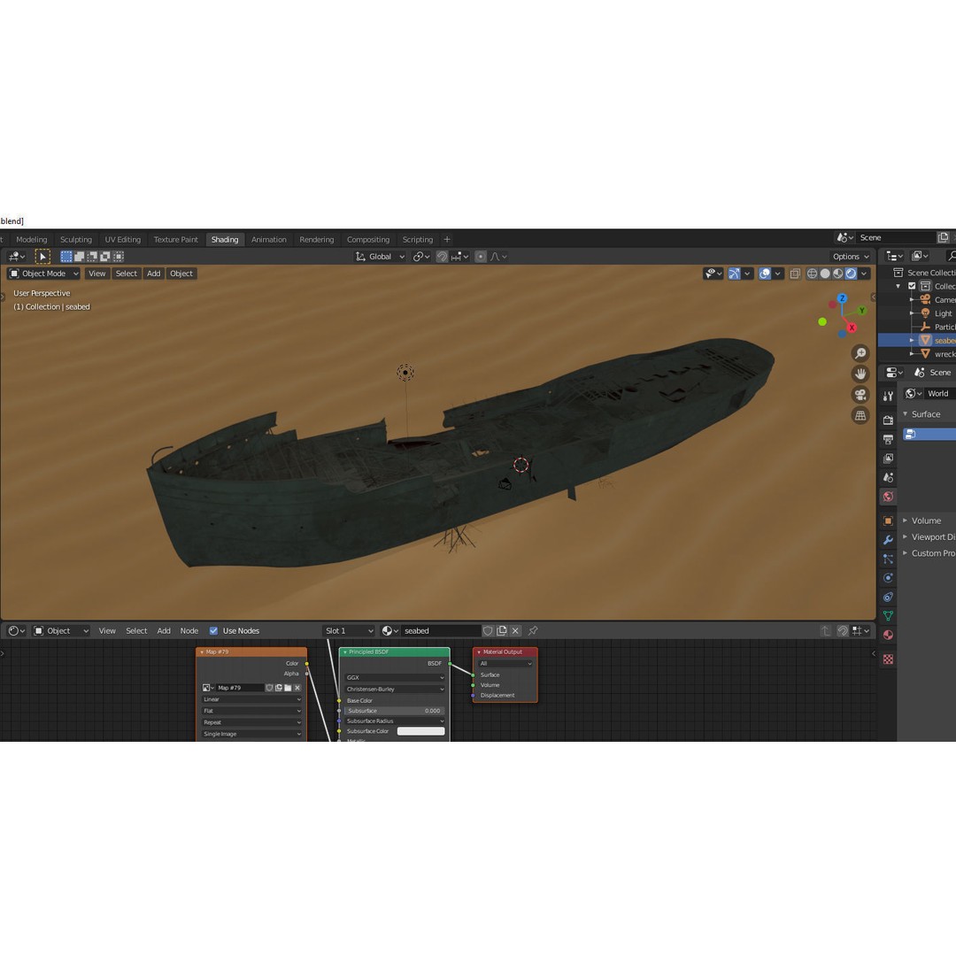 Wisconsin Shipwreck Steamer 3D Model – Historic Watercraft, FBX - View 15